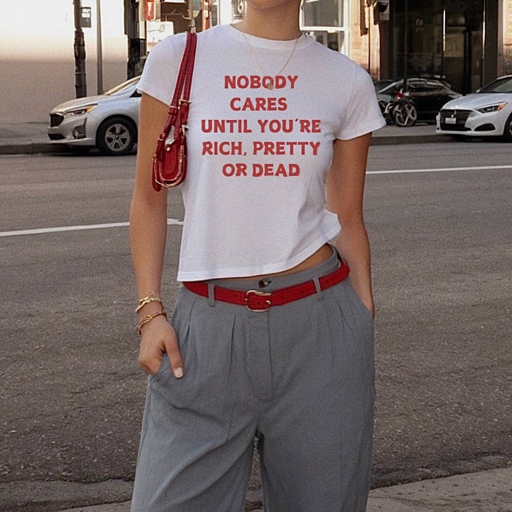 Nobody Cares Baby Tee