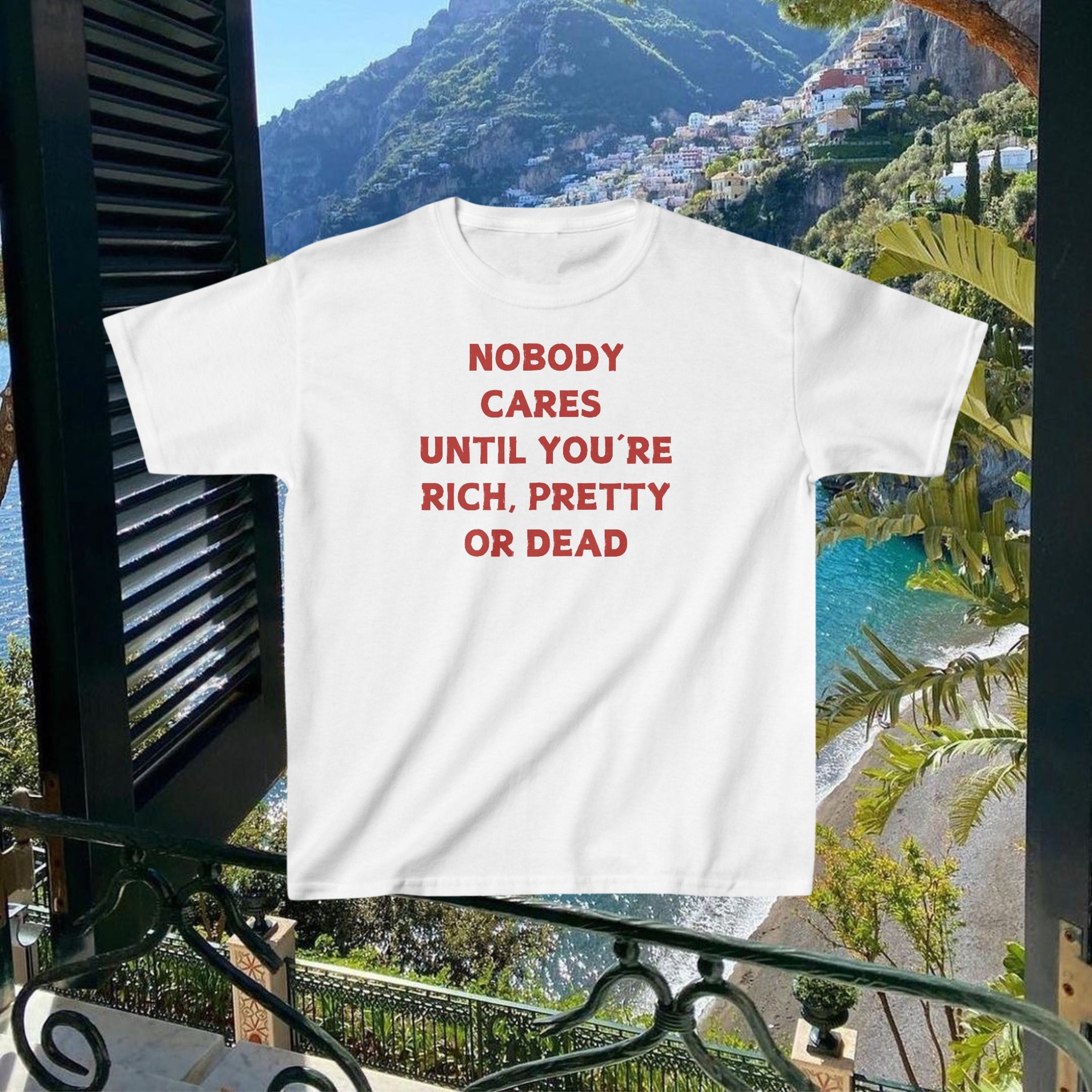 Nobody Cares Baby Tee