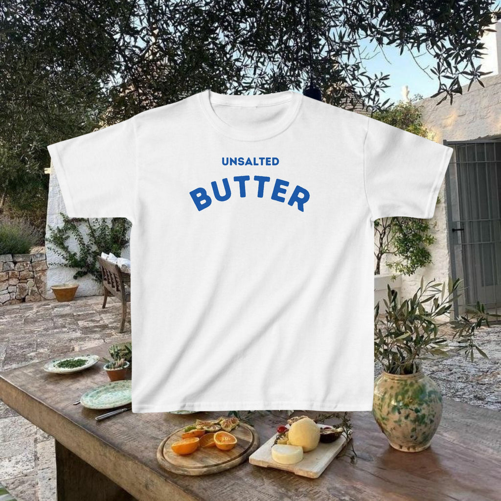UNSALTED BUTTER baby tee