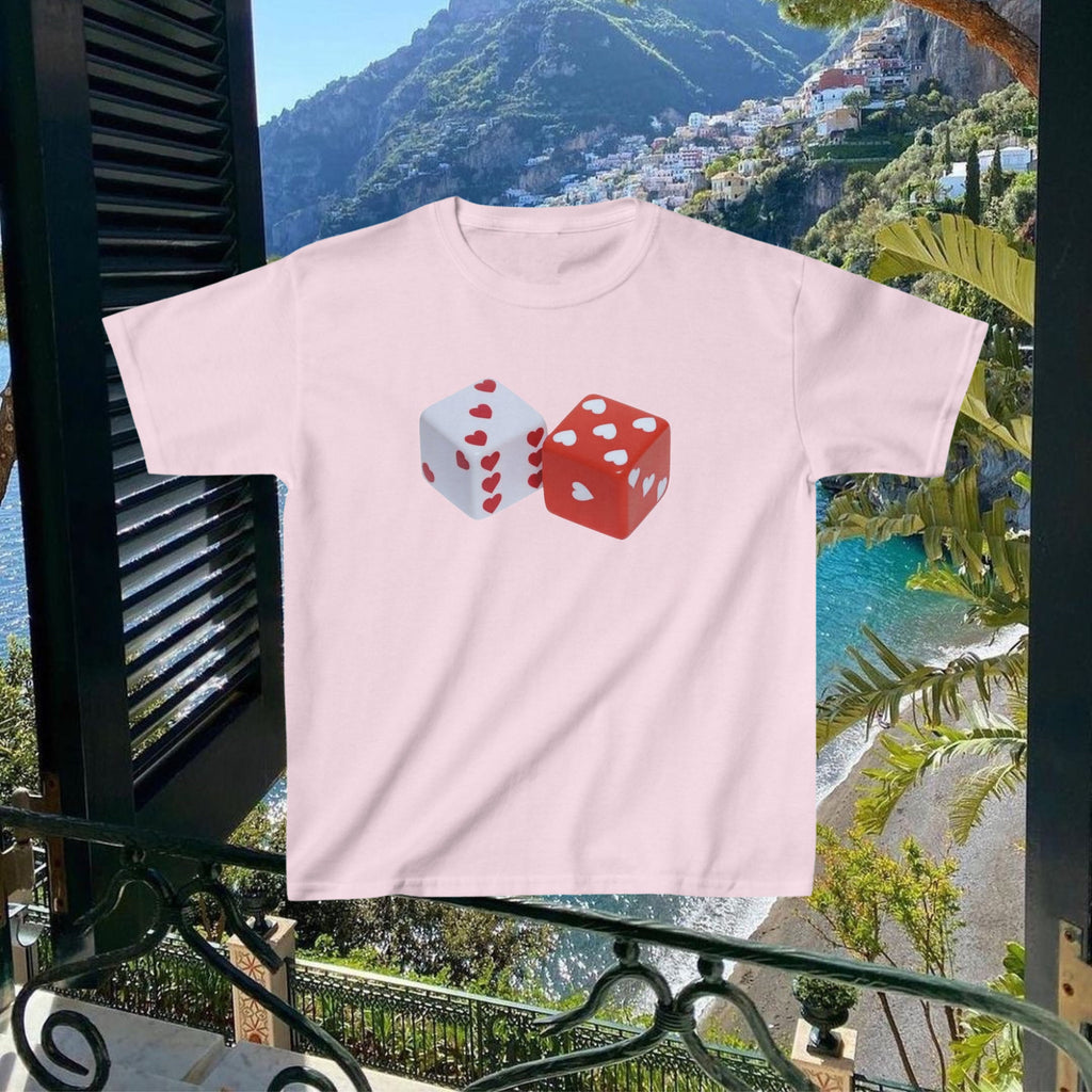 Dice of Hearts Baby Tee