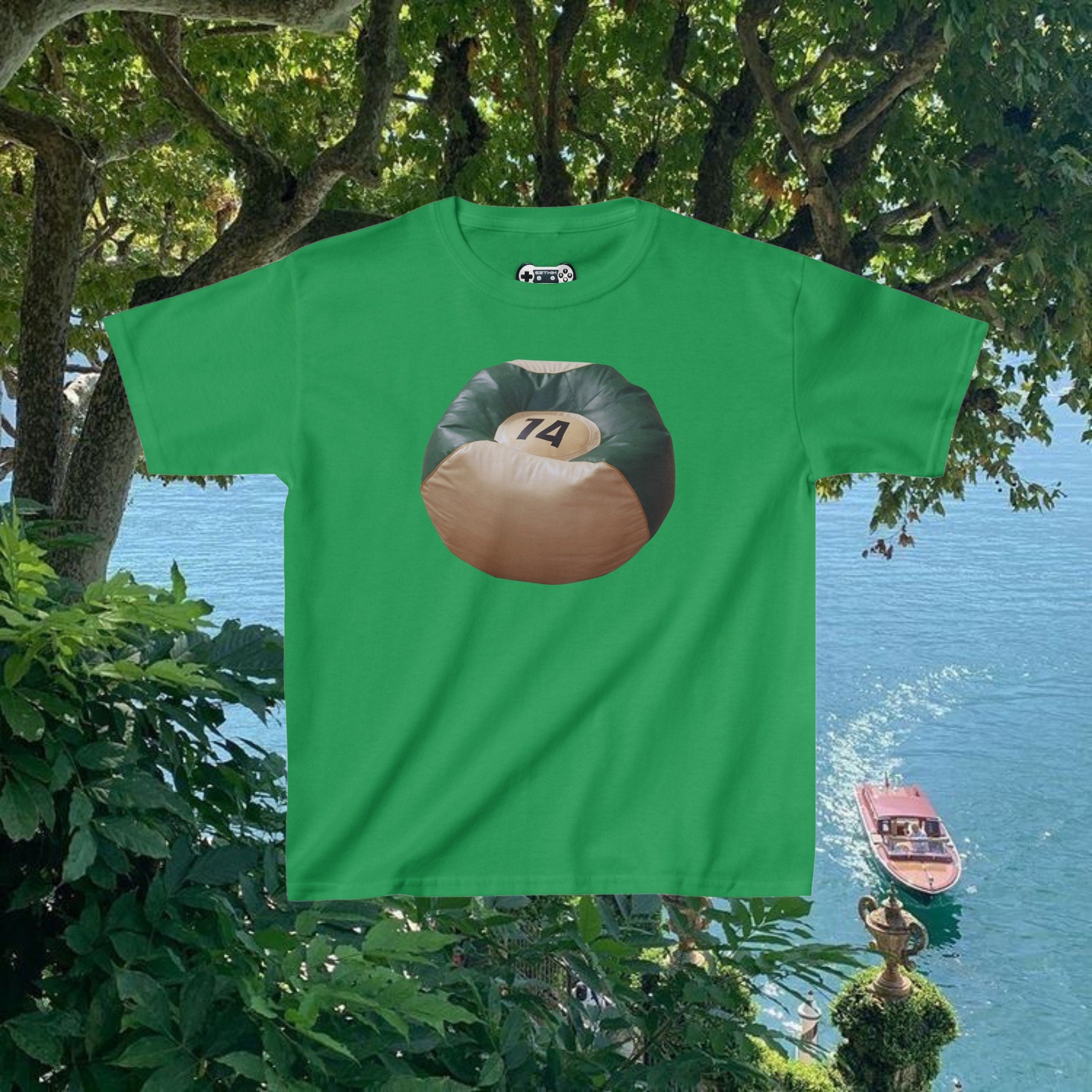 Pool Bean Bag Baby Tee