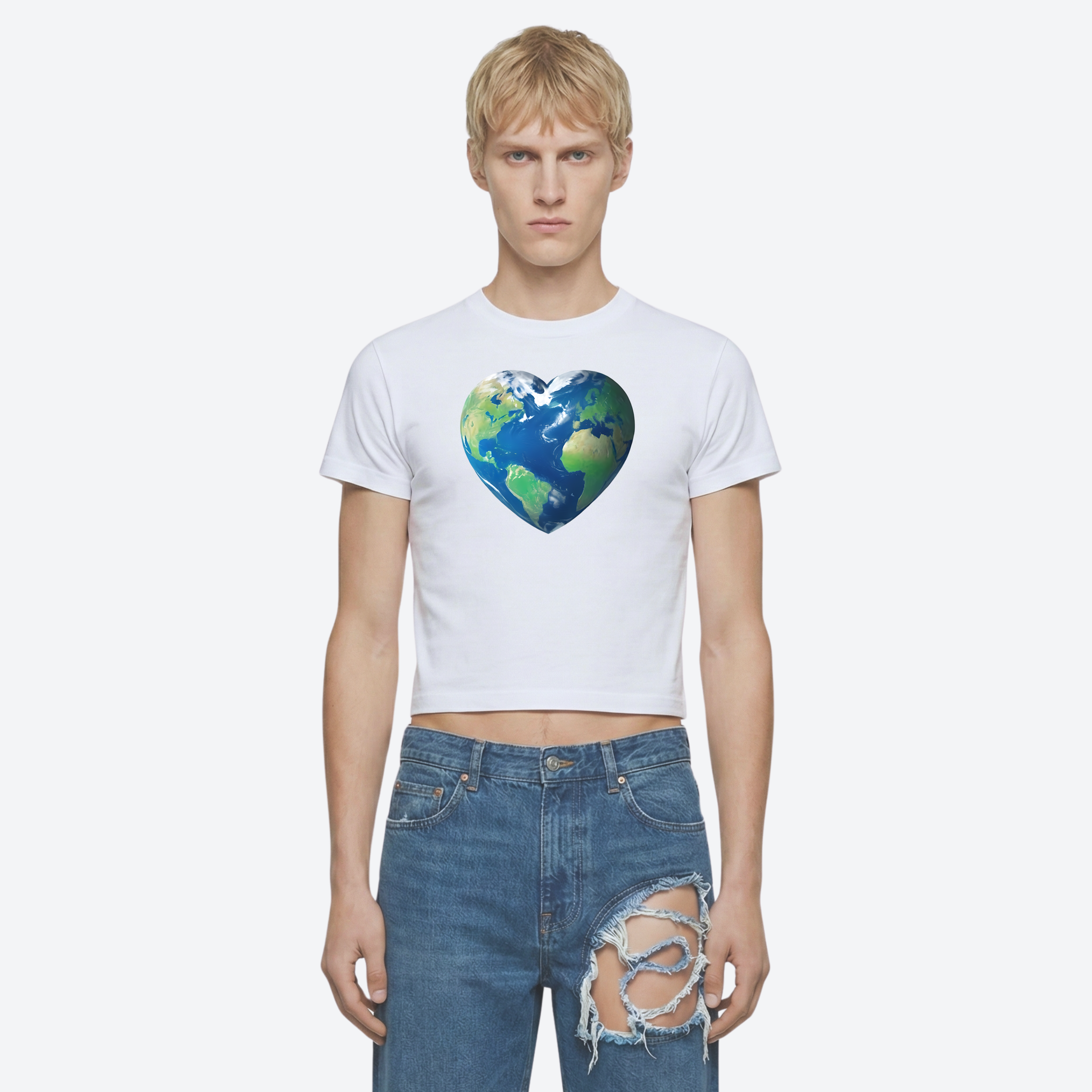 Heart Shaped Baby Tee