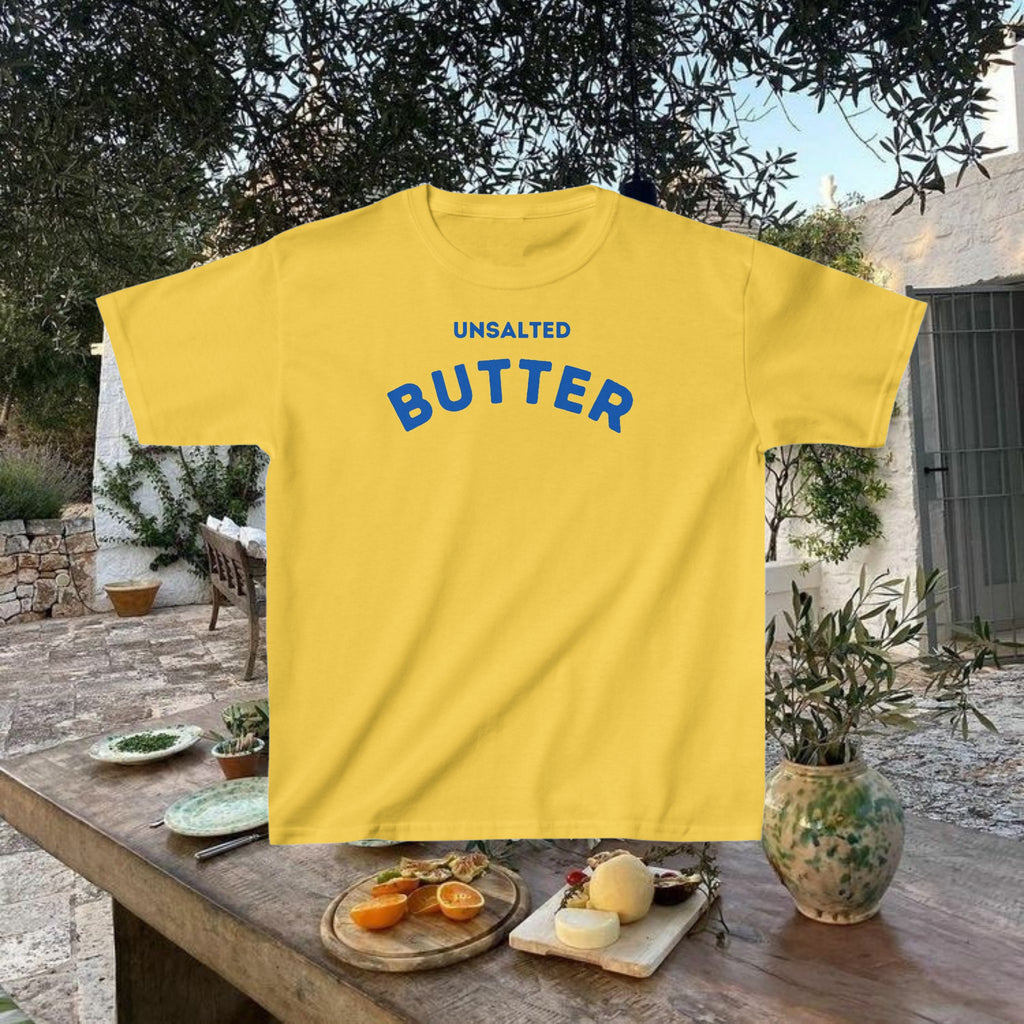 UNSALTED BUTTER baby tee