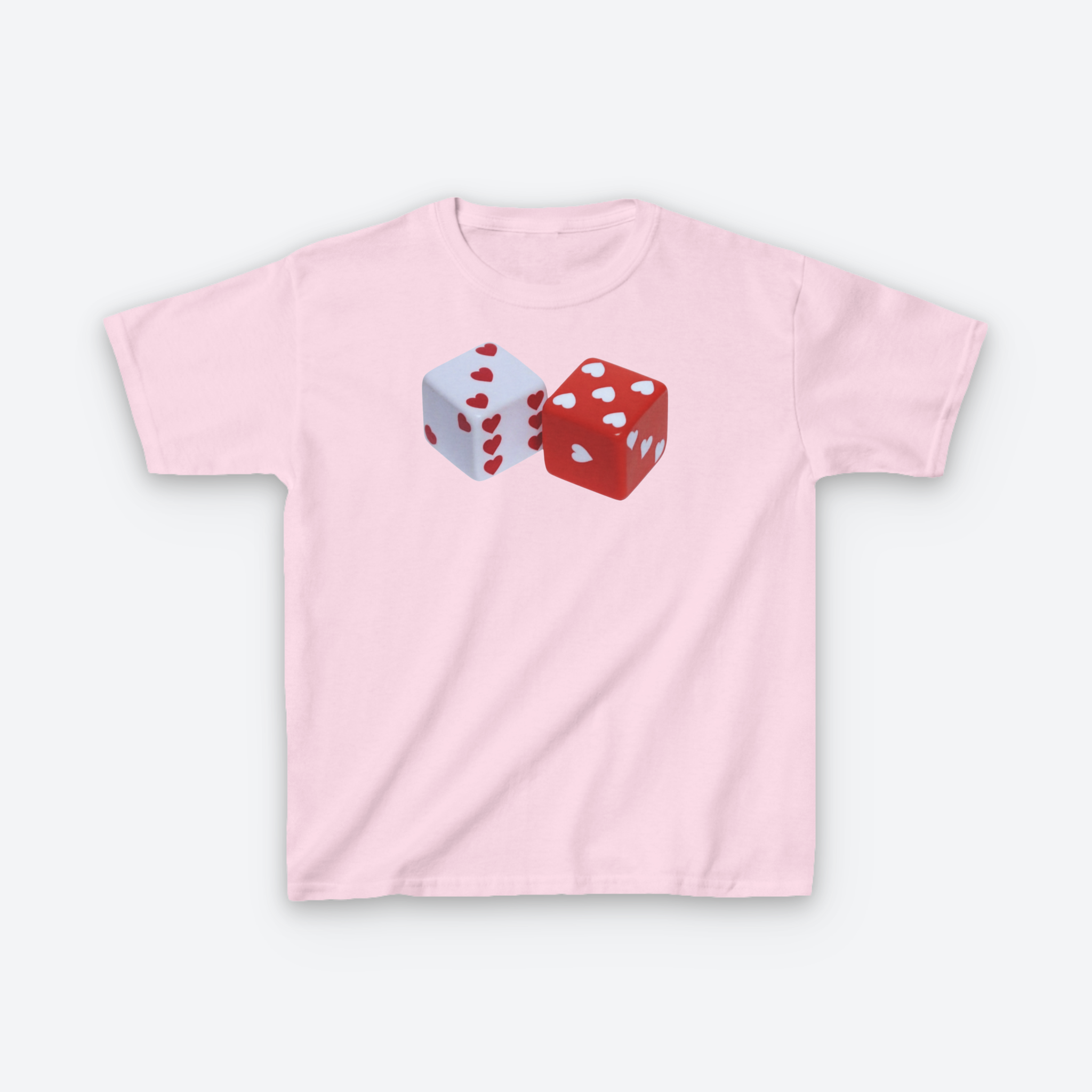 Dice of Hearts Baby Tee