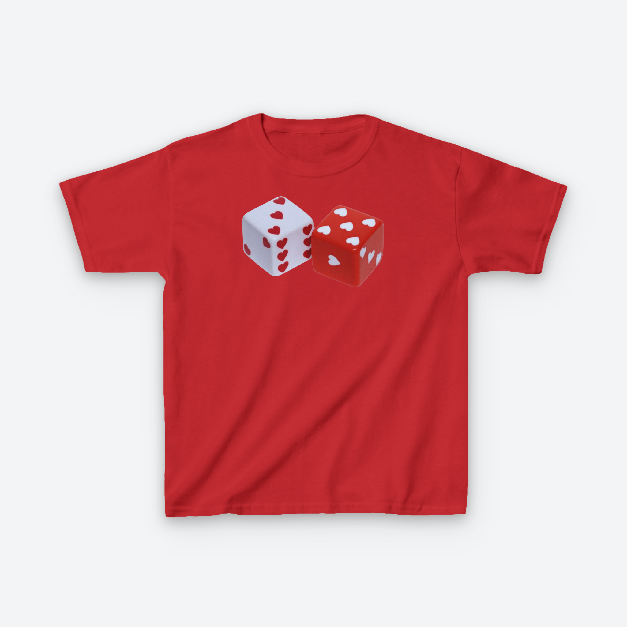 Dice of Hearts Baby Tee