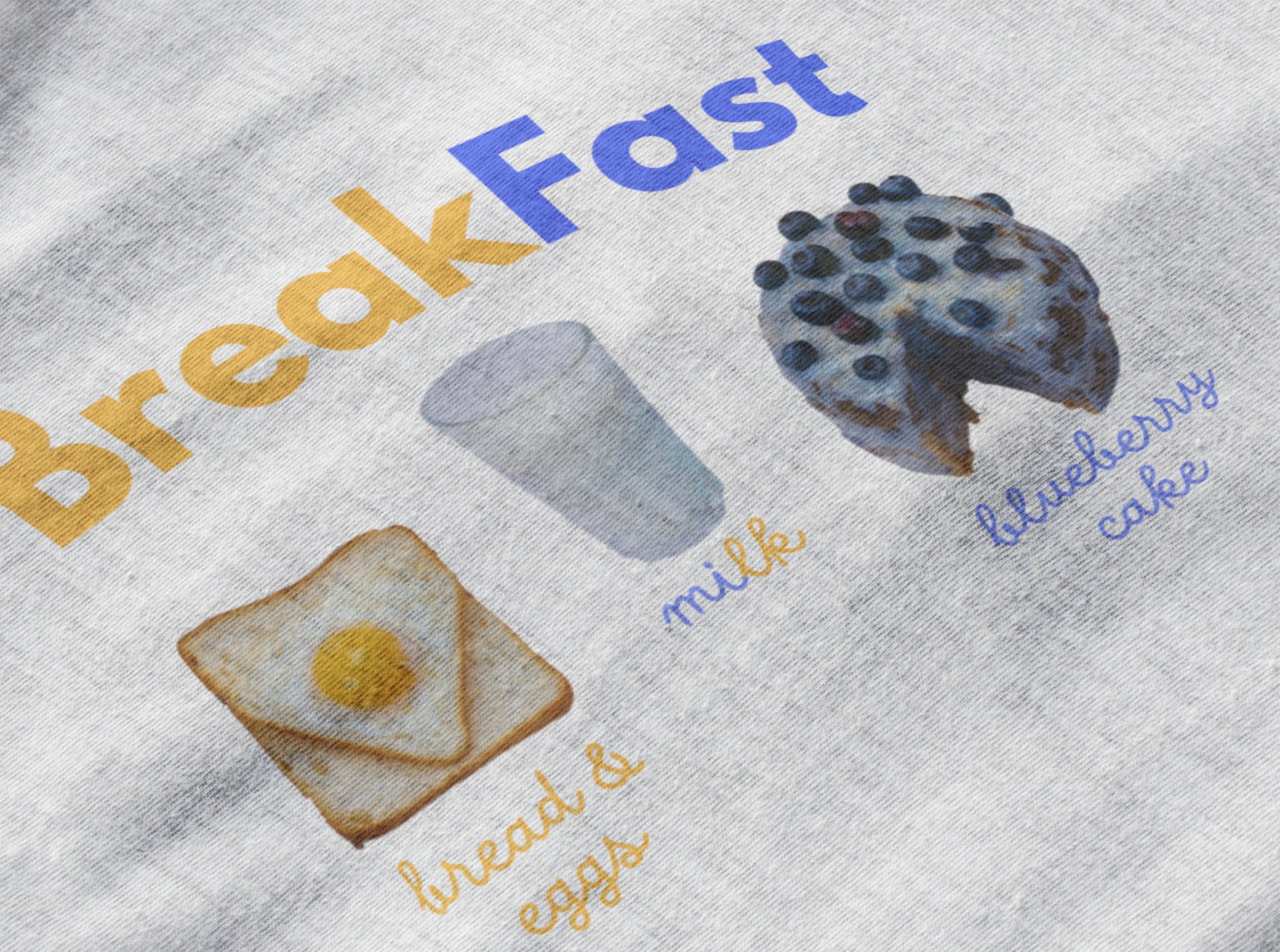 Vintage Breakfast Baby Tee